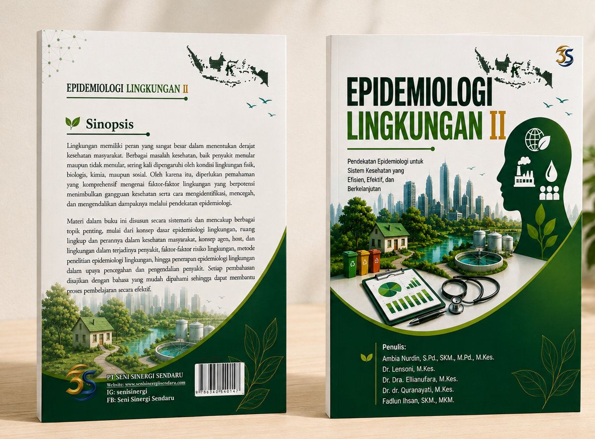 EPIDEMIOLOGI LINGKUNGAN II (Penulis: Ambia Nurdin, S.Pd., SKM., M.Pd., M.Kes. Dr. Lensoni, M.Kes. Dr. Dra. Ellianufara, MPH. Dr. dr. Quranayati, M. Kes. Fadlun Ihsan, SKM., MKM.)